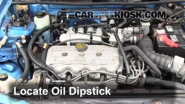 1994 Mercury Tracer 1.9L 4 Cyl. Sedan Oil Check Oil Level